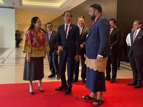 Buka Forum Parlemen RI-Pasifik Bersama Jokowi, Puan Bicara Prinsip Kesetaraan di Kawasan