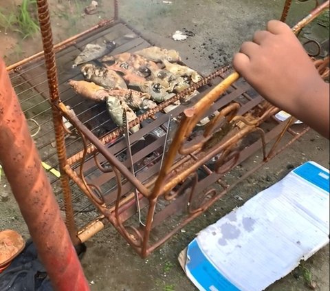 How to Grill Fish Without Any Weird Tools, Just Put It in a Swing!