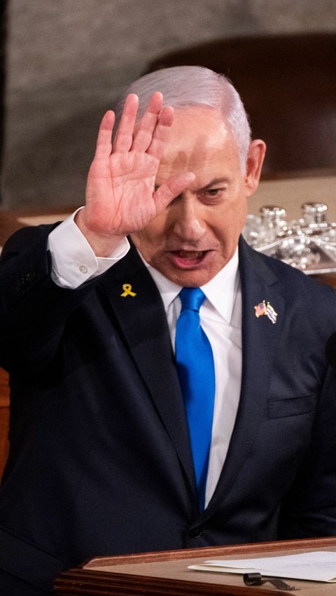 Pidato 1 Jam, Netanyahu Dapat 50 Kali Tepuk Tangan Riuh di Kongres AS dan di Saat yang Sama Jet Tempur Israel Bombardir Gaza