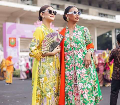 6 Portraits of the National Kebaya Day Celebration, Attended by 7,000 Women from Various Regions