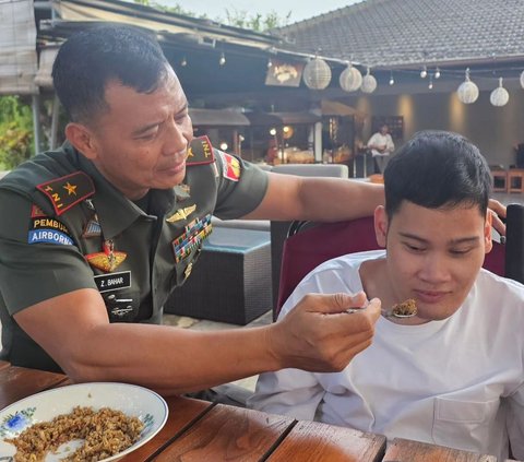 Momen Brigjen TNI Kangen lalu Suapi Keponakan Laki-lakinya Makan, Sosok Sang Kakak Jenderal Bintang 2 Polri