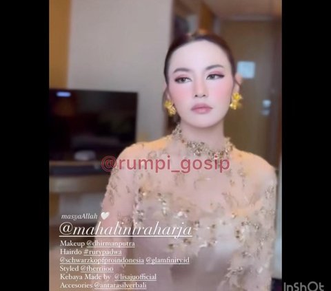 Potret Cantik & Manglingi Mahalini Jadi Bridesmaid di Akad Nikah Aaliyah Massaid dan Thariq Halilintar