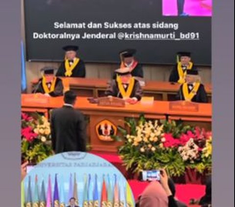 Selamat! Irjen Pol Krishna Murti Kini Resmi Sandang Gelar Doktor Ilmu Komunikasi