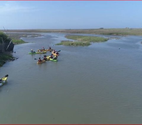 Serunya Naik Kano Menyusuri Laguna Pengklik Sanden di Bantul, Pilihan Destinasi Libur Akhir Pekan