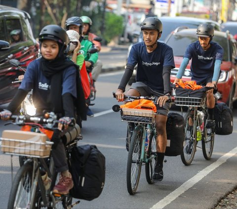 Komunitas Mengembara Biru Bersepeda dari Jakarta-Lombok Kampanyekan Hidup Minim Emisi