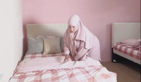 Penampakan kamar setelah dirombak