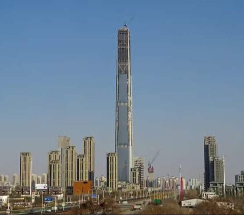 Almost Comparable to Burj Khalifa, This Is a Photograph of the Highest Abandoned Building in the World