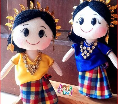 Kisah Inspiratif Santi, Pembuat Boneka Berkebaya untuk Lestarikan Budaya Nusantara