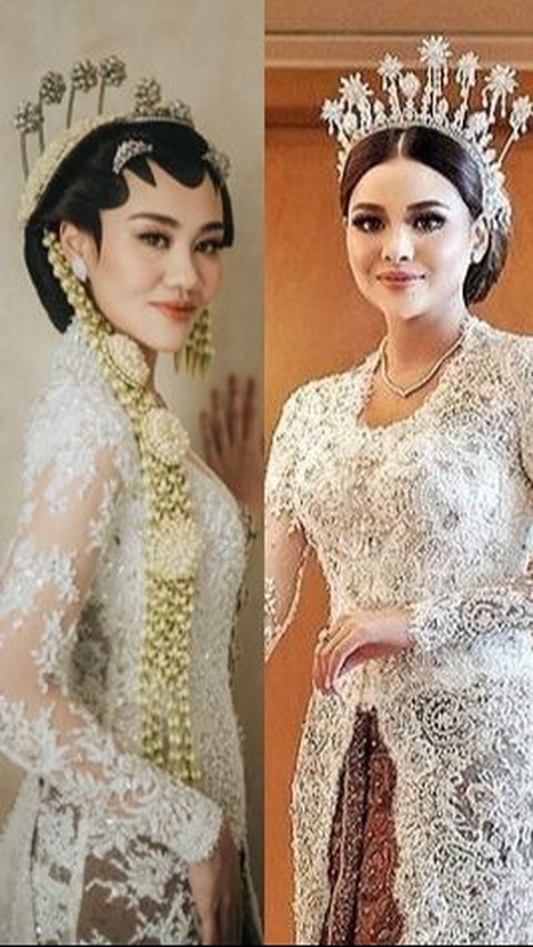 10 Adu Gaya Aaliyah Vs Aurel Saat Menikah, Istri Atta Disebut Pemegang Rekor Pengantin Tercantik