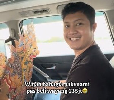 Pria Ini Belanja Wayang Seharga Rp135 Juta, Begini Penampakannya