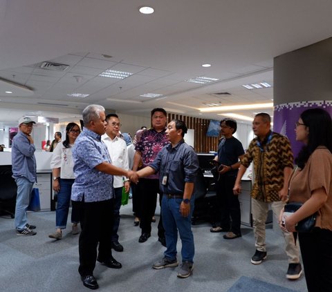 Pusat Penerangan Hukum Melaksanakan Media Visit ke Kompas Gramedia Group