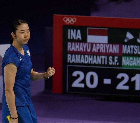 FOTO: Momen Apriyani Rahayu/Siti Fadia Silva Ramadhanti Terima Kekalahan dari Jepang, Nasibnya Kini Kian Terjepit di Olimpiade 2024