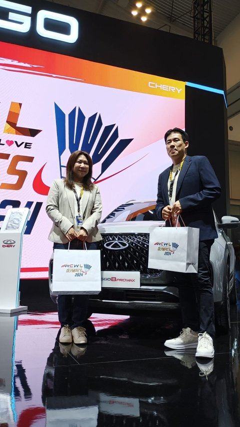 Di GIIAS 2024, Alan-Susi membawa semangat Olimpiade bersama Komunitas Chery