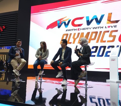 Di GIIAS 2024, Alan-Susi membawa semangat Olimpiade bersama Komunitas Chery.