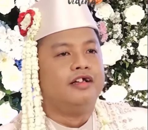 Viral Moment of Comedian Dustin Tiffani Enthusiastically Saying Ijab Kabul Until He Coughs While Marrying Ditha Rizky Amalia