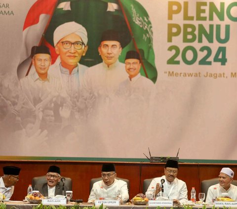 FOTO: Ekspresi Ketum PBNU Angkat Bicara Soal Kemungkinan Pengambilalihan PKB