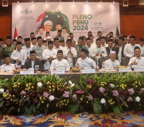 FOTO: Ekspresi Ketum PBNU Angkat Bicara Soal Kemungkinan Pengambilalihan PKB