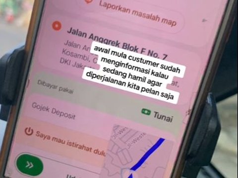 Sempat Panik hingga Menepi di Jalan, Kisah Driver Ojol Dapat Penumpang Melahirkan di Mobil Ini Curi Perhatian