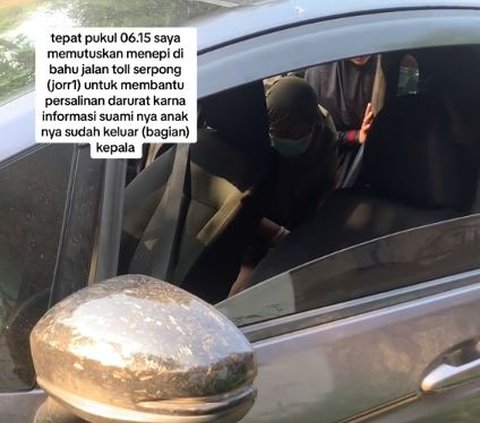 Sempat Panik hingga Menepi di Jalan, Kisah Driver Ojol Dapat Penumpang Melahirkan di Mobil Ini Curi Perhatian