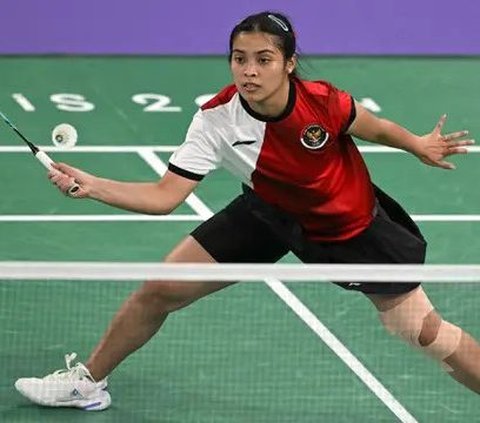 FOTO: Momen Ginting dan Gregoria Menang, Rinov/Pitha Kalah di Fase Grup Bulu Tangkis Olimpiade Paris 2024