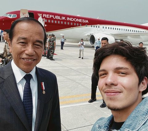 10 Photos of Atta and Aurel Visiting IKN with Jokowi, Coffee Together with the President