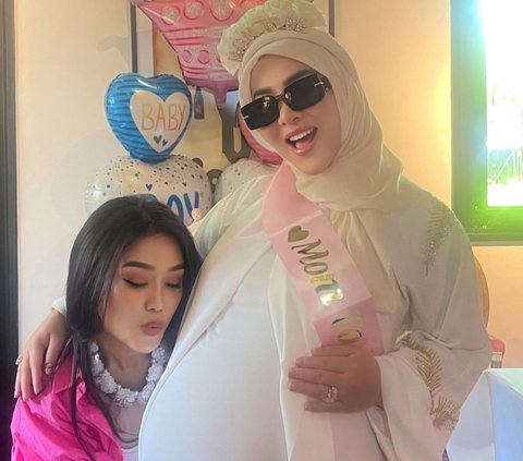 10 Photos of Syahrini's Baby Shower Held Simply, the Decoration Draws Attention: Why Like That!