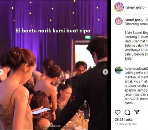 10 Adorable Photos of Syifa Hadju `Being Comforted` by El Rumi, Friend: Just Shredded Chicken for Cipa