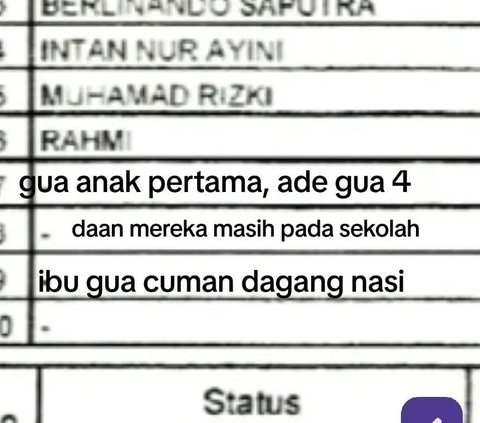 Biayai Adik Sekolah hingga Belikan HP,  Curhatan Pria yang Hidup Tanpa Ayah Ini Tuai Simpati Warganet