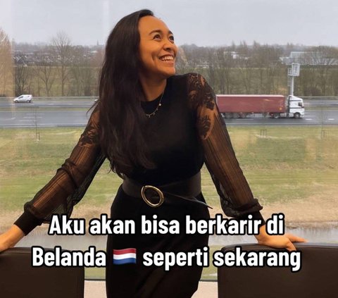 Wanita Ini Pilih Bekerja dan Menetap di Belanda, Kisah Perjuangannya Viral Curi Perhatian