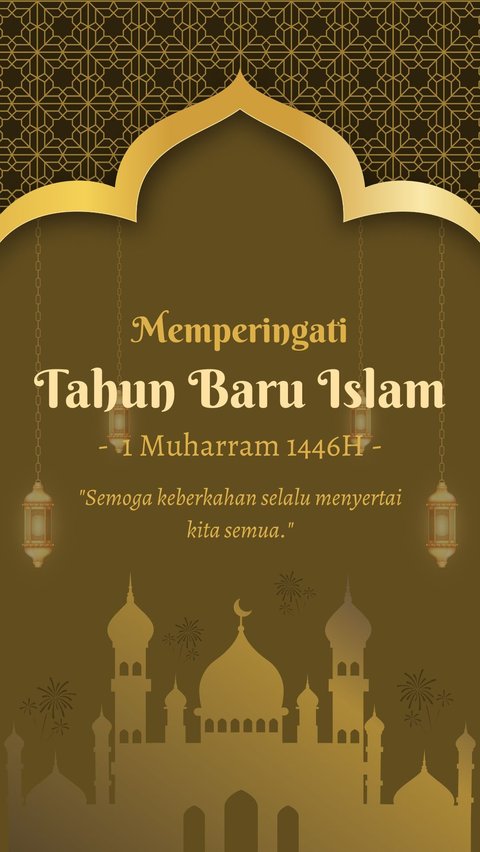 Contoh Spanduk 1 Muharram