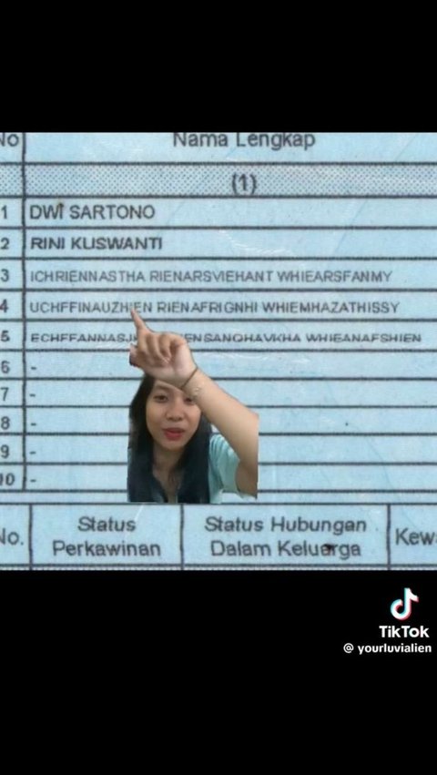 Viral Siswa dengan Nama Echffannajhiev Rienshanqhavkha Whieanafshien, Sepupu Ungkap Nama Panggilan