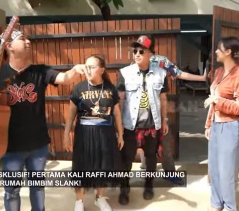 Sejuk dan Nyaman, Irfan Hakim dan Raffi Ahmad Melongo Melihat Halaman Rumah Bimbim Slank 'Saya Suka yang Antik'