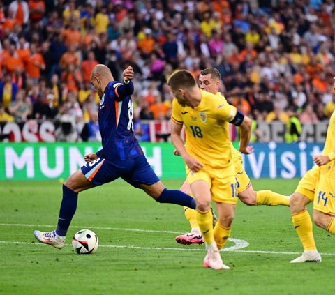 FOTO: Momen Belanda Pesta Gol Usai Bantai Rumania di Babak 16 Besar Euro 2024