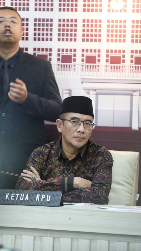 The Chairman of the KPU, Hasyim Asy'ari, Officially Dismissed by DKPP, Following a Case of Immorality.
