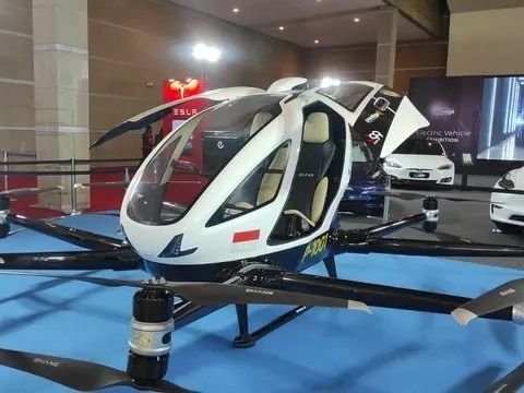 Flying Taxi Ready for Trial at IKN, Can Carry Up to 5 People