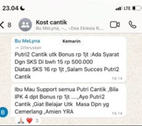 Dapat Hadiah Rp1 Juta Jika Raih IPK 4, Cara Ibu Kos Semangati Mahasiswa untuk Kuliah Ini Banjir Pujian