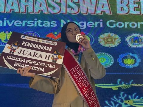 Profile of Najwa Nur Awalia, UGM Student Withdraws from Clash of Champions, Now Runner-Up in the National Pilmapres 2024