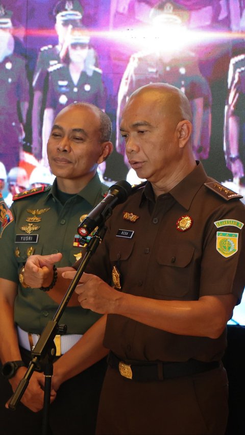 Jaksa Agung Muda Intelijen dan Komandan Pusat Polisi Militer TNI Tandatangani Perjanjian Kerja Sama