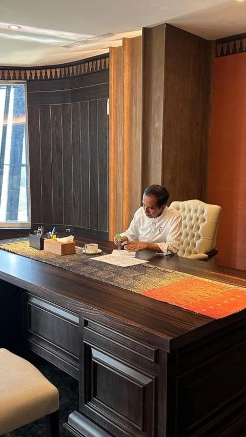 Portrait of Jokowi's Workspace and Bedroom in IKN, Admits Not Sleeping Well Due to AC Issues