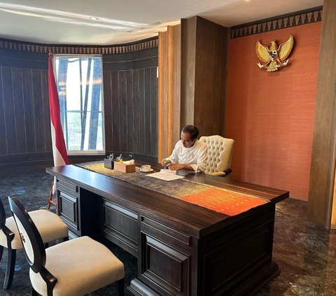 Portrait of Jokowi's Workspace and Bedroom in IKN, Admits Not Sleeping Well Due to AC Issues