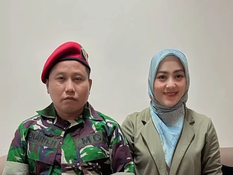 Gagah, Komedian Narji Pakai Baju Loreng dan Baret Merah Netizen Sebut Siap-Siap Karnaval 17 Agustusan