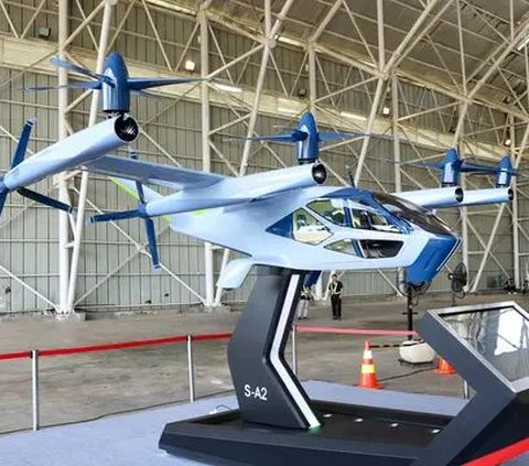 Portrait of Flying Taxis in IKN, Ready to Take You Around the Capital