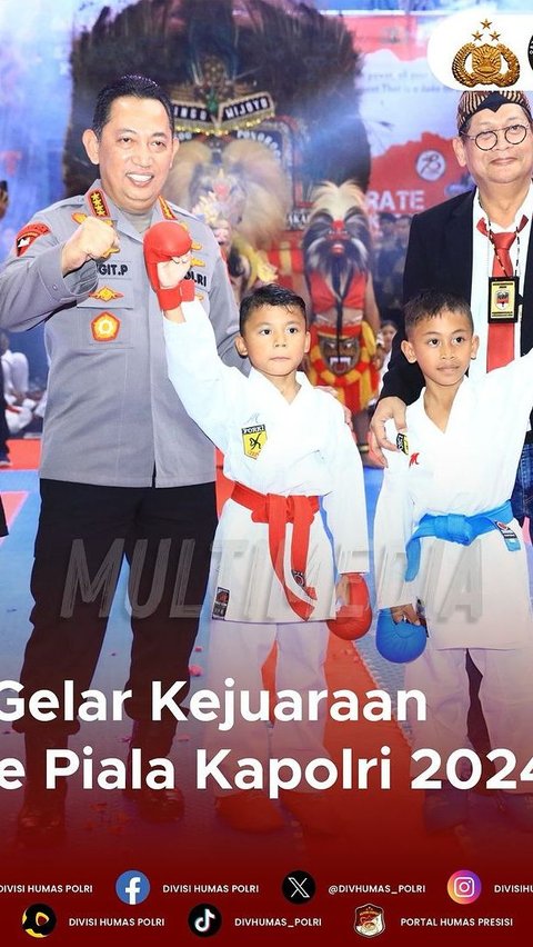 Untuk diketahui, Kejuaraan Karate Piala Kapolri 2024 dilaksanakan pada  Minggu (28/7), di GOR Laga Tangkas Pakansari Cibinong Bogor.