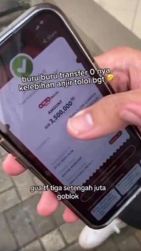 So Ridiculous! Intended to Pay for Food Rp35 Thousand Using Cashless at Warteg, Young Man Instead Transferred Rp3.5 Million