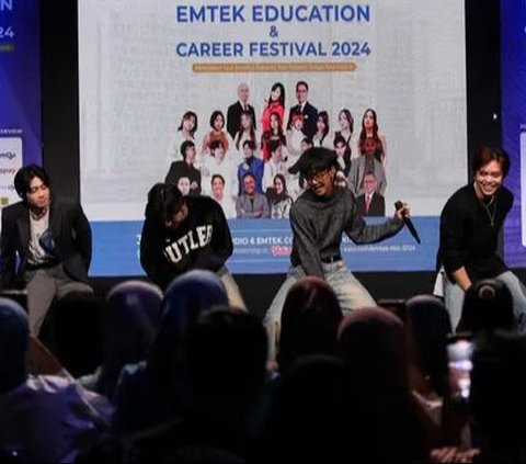 FOTO: Penampilan UN1TY Hibur Para Job Seeker di Emtek Education & Career Festival 2024