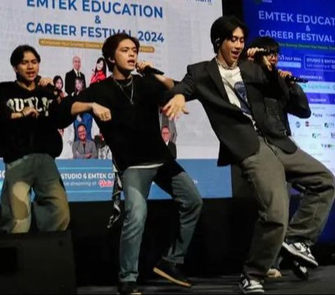 FOTO: Penampilan UN1TY Hibur Para Job Seeker di Emtek Education & Career Festival 2024