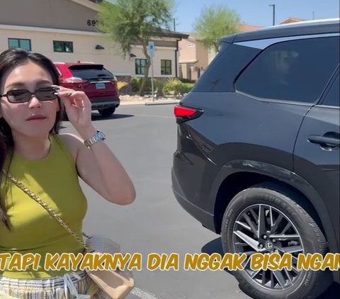 Potret Mobil Ayu Ting Ting Dirampok saat Liburan di Amerika, Barang Berharga Raib & Lapor Polisi