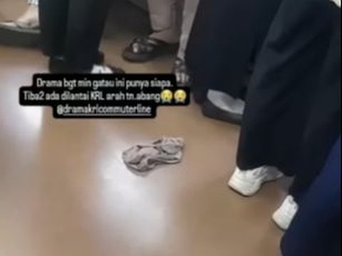 Allegedly Has Passengers, The Small Object Left in This KRL Carriage Causes a Stir