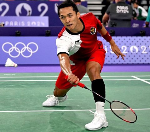 FOTO: Penyesalan Jonatan Christie Usai Tersingkir dari Olimpiade Paris 2024: Saya Mohon Maaf