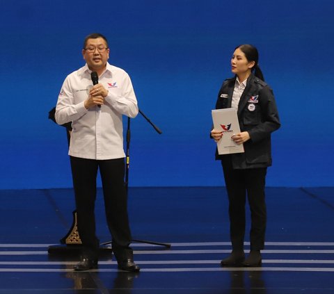 FOTO: Angela Tanoesodibyo Resmi Jadi Ketum Partai Perindo Gantikan Hary Tanoe